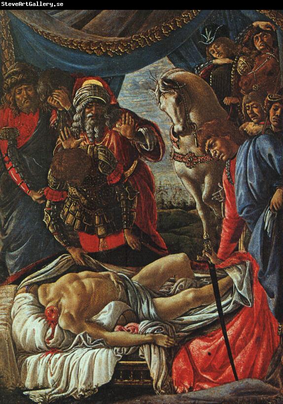 Sandro Botticelli The Discovery of the Body of Holofernes